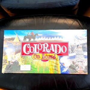 Vintage Rare Unopened Colorado On-Board Game